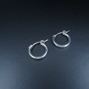 Sterling Silver Hoops